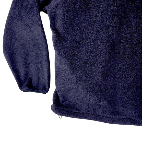 Van Heusen XXL Mens 1/4 Fleece Pullover Red White Blue Fair Isle USA Geometric - Picture 10 of 11